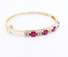 RUBY & DIAMOND BANGLE AD NO. 2661