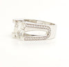 4 CT LAB GROWN DIAMOND RING