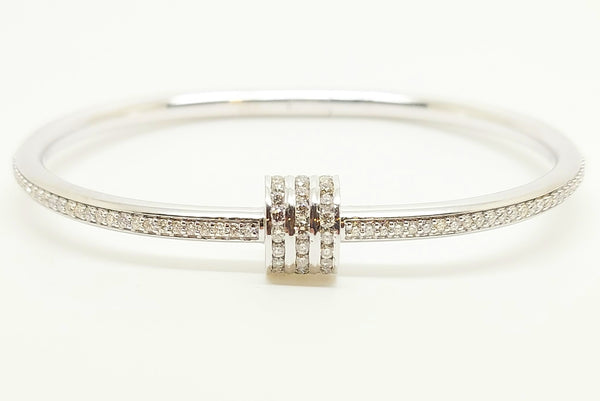 The Barrel Diamond Bangle