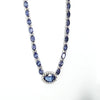 TANZANITE AND DIAMOND QUEEN NECKLACE AD NO 1879