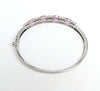 PINK SAPPHIRE & DIAMOND BANGLE
