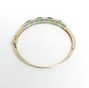 EMERALD & DIAMOND BANGLE