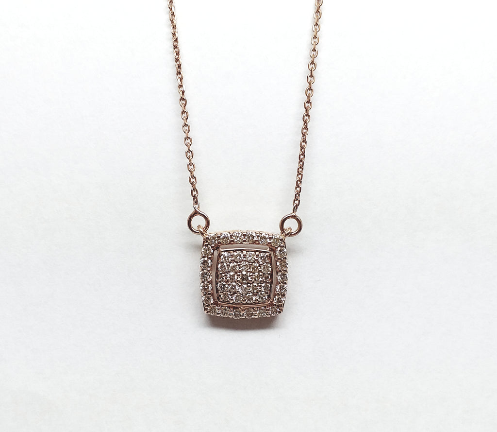 Cushion Cut Diamond Pendant AD NO. 2069