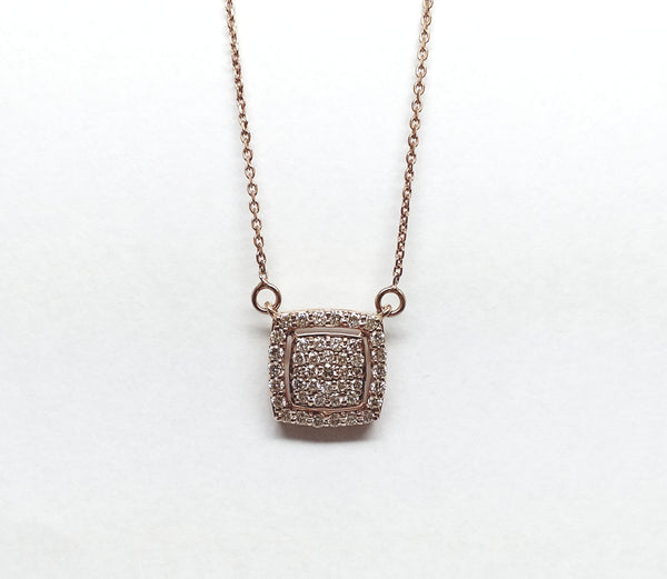 Cushion Cut Diamond Pendant AD NO. 2069