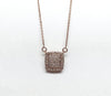 Cushion Cut Diamond Pendant AD NO. 2069