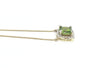 Cushion Cut Peridot and Diamond Pendant AD No: 2088