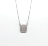 Cushion Cut  Diamond Pendant AD NO.2070