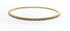 Gold Bead and  Diamond Bangle in 14k Yellow Gold (1.49 ct. tw.) AD NO 2108