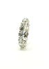 Floating Diamond Eternity Ring in 14k White Gold