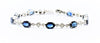 BLUE SAPPHIRE AND DIAMOND STAR BRACELET AD NO.1622