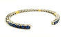 Multicolor Gemstone and Diamond Stackable Bangle ( Extraordinary Collection) Price for 1 pc