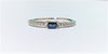 Petite Stacking  Ring in 14k White Gold ( price for single ring)