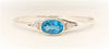 Vintage Blue Topaz Bangle