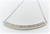 Diamond Smile Necklace in 14k White Gold (2.50 ct. tw.)