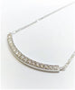 Diamond Smile Necklace in 14k White Gold (2.50 ct. tw.)