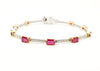 RUBY AND DIAMOND HOT-CAKE BRACELET AD NO: 2760