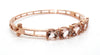 14k Rose Gold Morganite Bangle Ad No. 3045