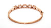 14k Rose Gold Morganite Bangle Ad No. 3045