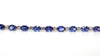 Oval Tanzanite and Round Diamond Bracelet in 14k White Gold AD No: 3020