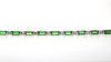 Alternating Baguette Tsavorite and Round Diamond Bracelet in 14k White Gold AD NO: 2738