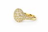 Micropave Diamond  Ring AD No. 4165