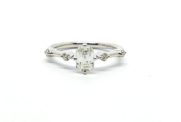 Petite Double Side stone Diamond Ring