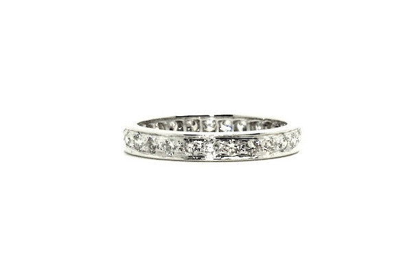 Pave Diamond Eternity Band(0.72ct.tw)