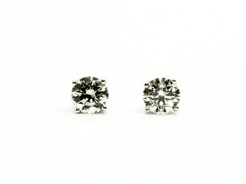 ROUND DIAMOND 4 PRONG STUDS AD NO.1339