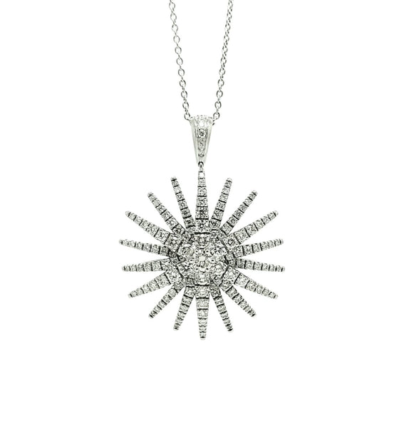 Starburst Diamond Pendant AD NO 2249